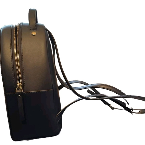 Kate Spade New York Sammi Navy Blue Camel Backpack - Picture 6 of 16